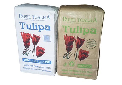 Papel toalha com 1.000 fls, brco e extra luxo